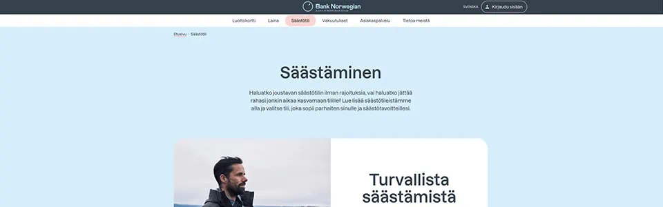 Bank Norwegian säästötili