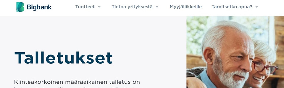 Bigbank talletukset