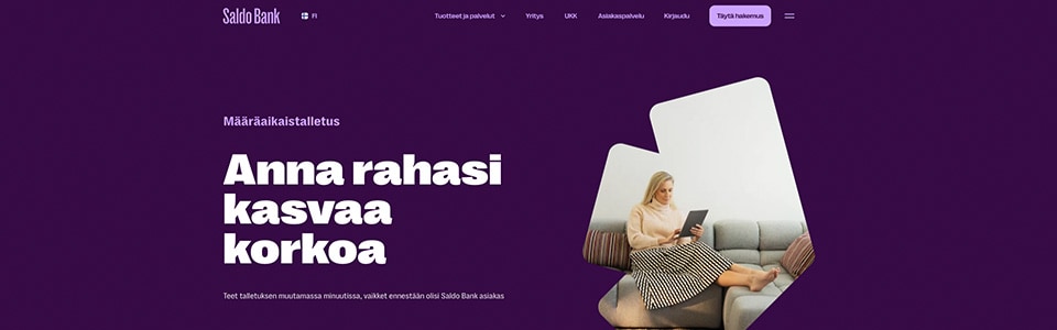 Saldo Bank säästötili