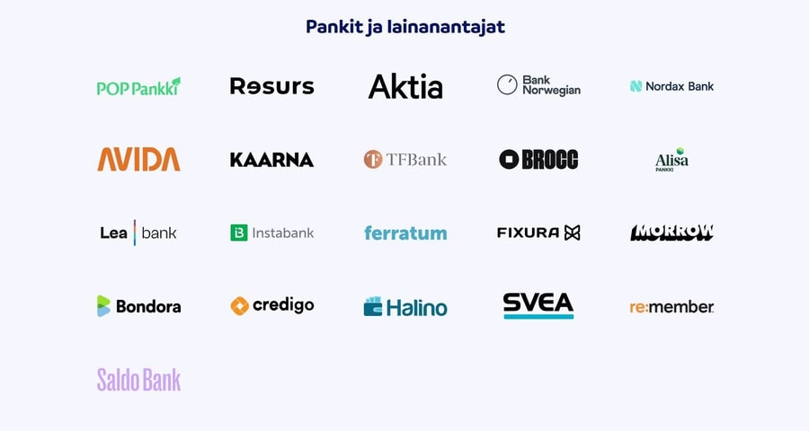 sortterin lainanantajat